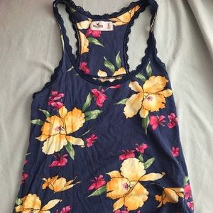Hollister flower shirt